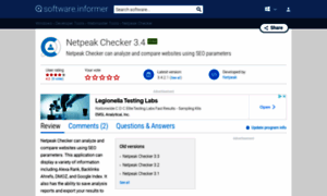 Netpeak-checker.software.informer.com thumbnail