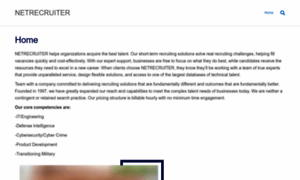Netrecruiter.net thumbnail