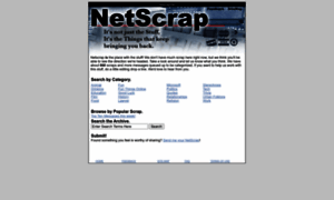 Netscrap.com thumbnail
