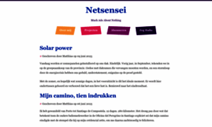 Netsensei.nl thumbnail