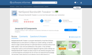Netspeed-bandwidth-tweaker.software.informer.com thumbnail