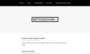 Nettcoach.no thumbnail
