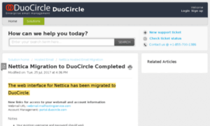 Nettica.duocircle.com thumbnail