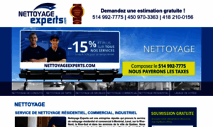 Nettoyageexperts.com thumbnail