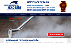 Nettoyagetapis.ca thumbnail