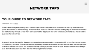 Network-taps.org thumbnail