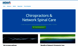 Networkchiropractors.ca thumbnail