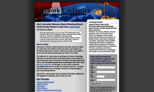 Networkforjustice.org thumbnail