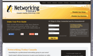 Networkingtoday.ca thumbnail