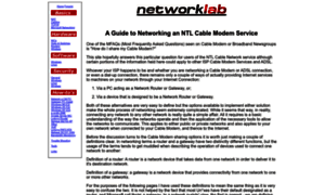 Networklab.co.uk thumbnail