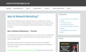 Networkmarketingboss.de thumbnail