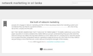 Networkmarketinginsrilanka.blogspot.com thumbnail