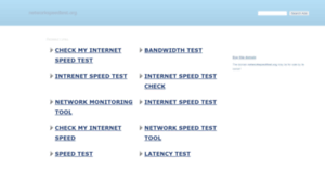 Networkspeedtest.org thumbnail