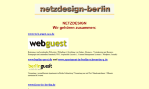 Netzdesign-berlin.de thumbnail