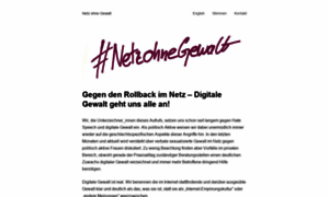 Netzohnegewalt.org thumbnail