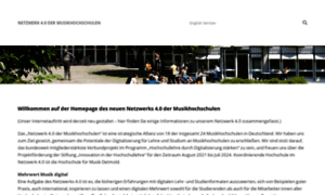 Netzwerk-musikhochschulen.de thumbnail