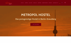 Neu.metropolhostel-berlin.de thumbnail