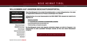 Neueheimattirol.vemap.com thumbnail