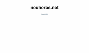 Neuherbs.net thumbnail