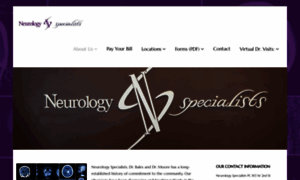 Neurologyspecialists.net thumbnail