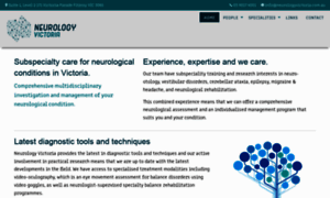 Neurologyvictoria.com.au thumbnail