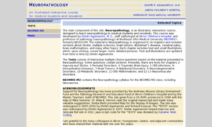 Neuropathology.neoucom.edu thumbnail