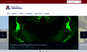 Neurosci.arizona.edu thumbnail