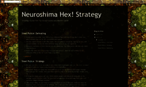 Neuroshimahexstrategy.blogspot.com thumbnail