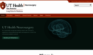 Neurosurgery.uthscsa.edu thumbnail