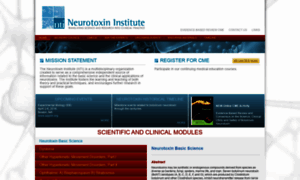 Neurotoxininstitute.com thumbnail