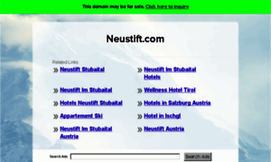 Neustift.com thumbnail
