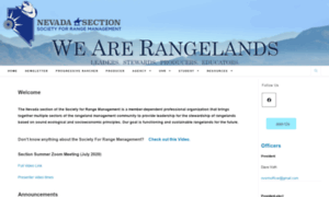 Nevada.rangelands.org thumbnail