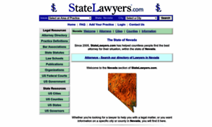 Nevada.statelawyers.com thumbnail