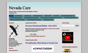 Nevadacure.org thumbnail