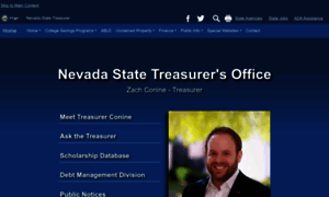 Nevadatreasurer.gov thumbnail