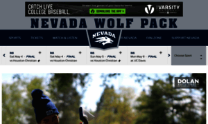 Nevadawolfpack.com thumbnail