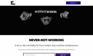 Nevernotworking.co thumbnail