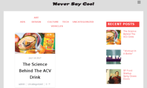 Neversaycool.com thumbnail