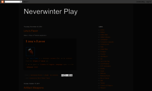 Neverwinterplay.blogspot.com thumbnail