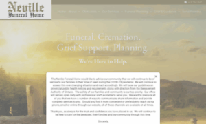 Nevillefuneralhome.ca thumbnail
