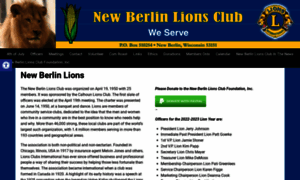 New-berlin-lions.org thumbnail