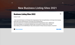 New-business-listing-sites-2022.blogspot.com thumbnail