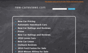 New-carreviews.com thumbnail