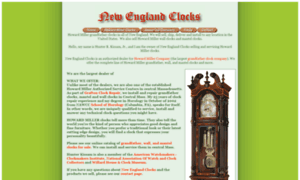 New-england-clocks.com thumbnail
