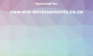 New-era-developments.co.za thumbnail