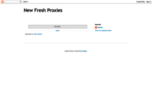 New-fresh-proxies.blogspot.com thumbnail