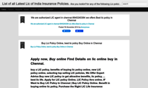 New-lic-policies.blogspot.in thumbnail