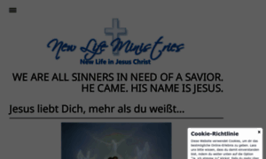 New-life-ministries.de thumbnail