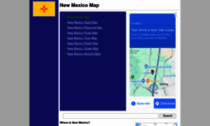 New-mexico-map.org thumbnail