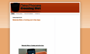 New-phones-coming-out.blogspot.com thumbnail